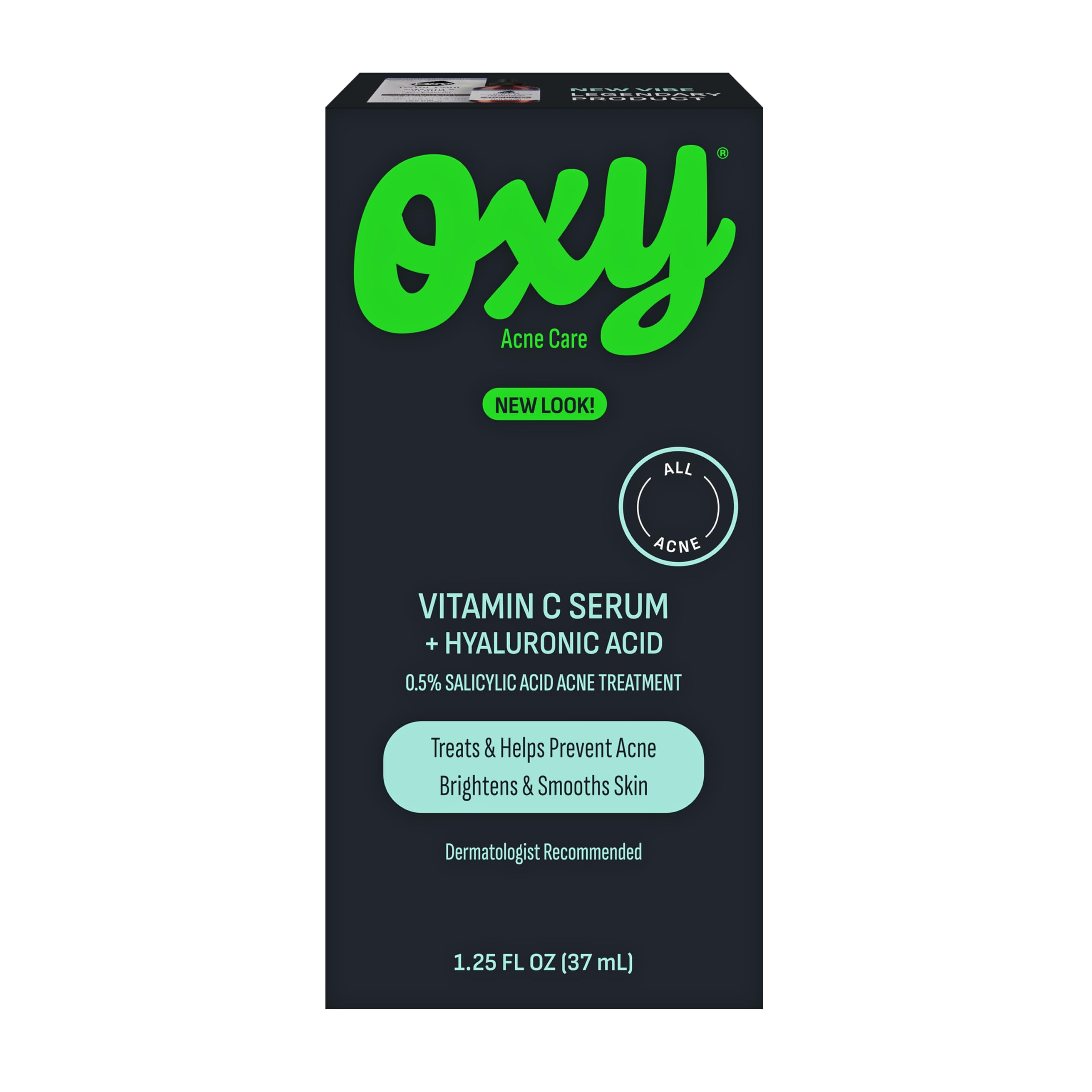 Amazon.com: Oxy Vitamin C Serum + Hyaluronic Acid For Face